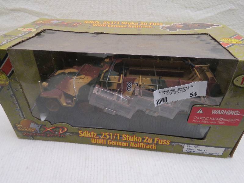 lot 54 image: WWII German Halftrack