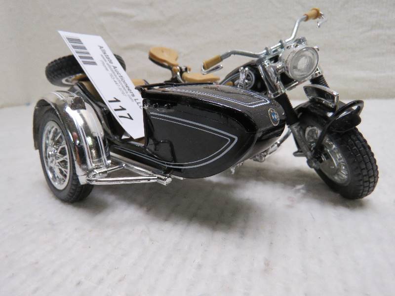 lot 117 image: Collectible BMW motorcycle