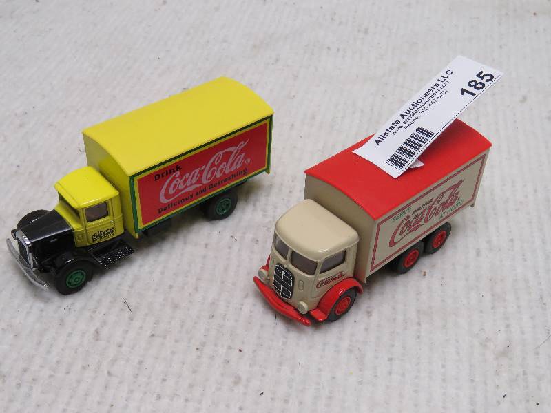 lot 185 image: Vintage Coca-Cola Trucks