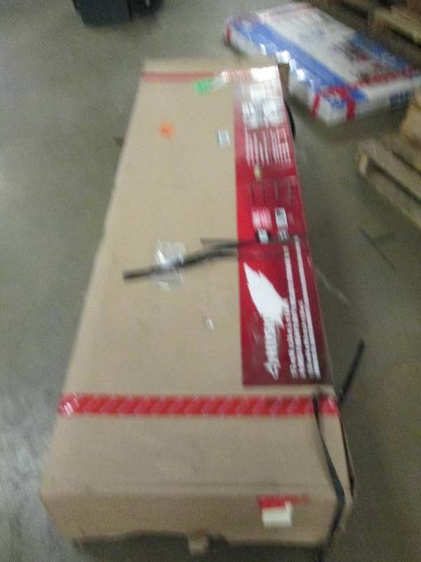 lot 12 image: Husky 4- shelf heavy duty welded st...