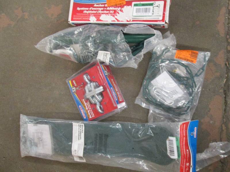 lot 26 image: lot of swingset stuff 1 playset gre...