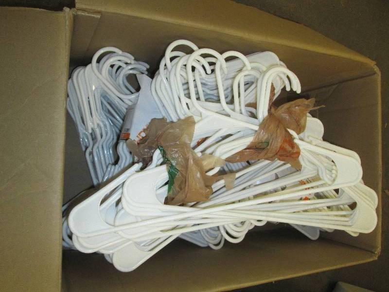 lot 74 image: box of hangers ...