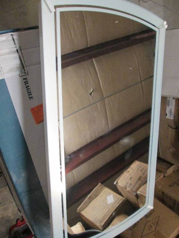 lot 130 image: zenith frosted eclipse door medicin...