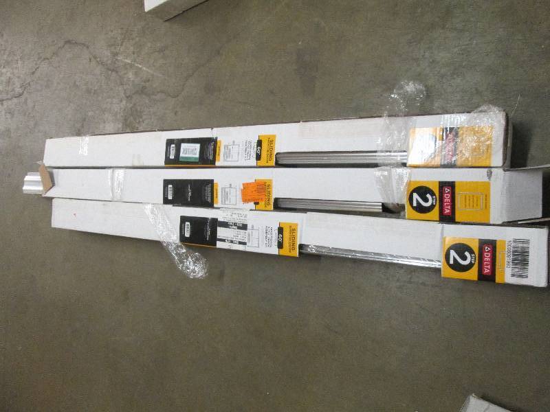 lot 135 image: 3-60 in. Sliding Tub Door Track Ass...