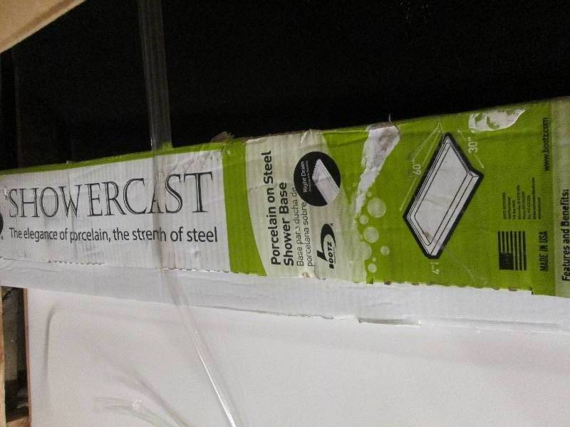 lot 169 image: ShowerCast 60 in. x 30 in. Right Dr...