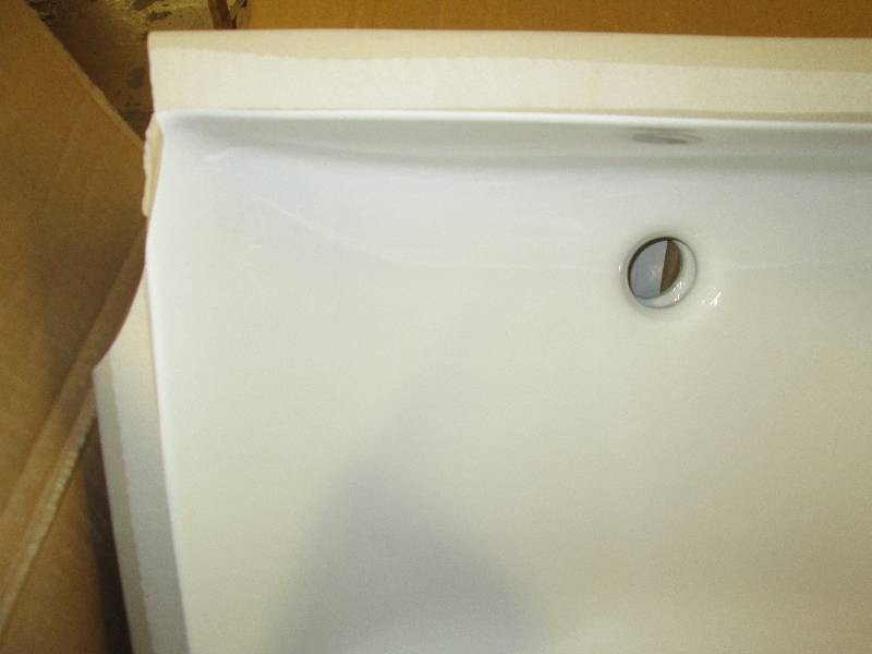 lot 172 image: Rectangle Undermounted Bathroom Sin...