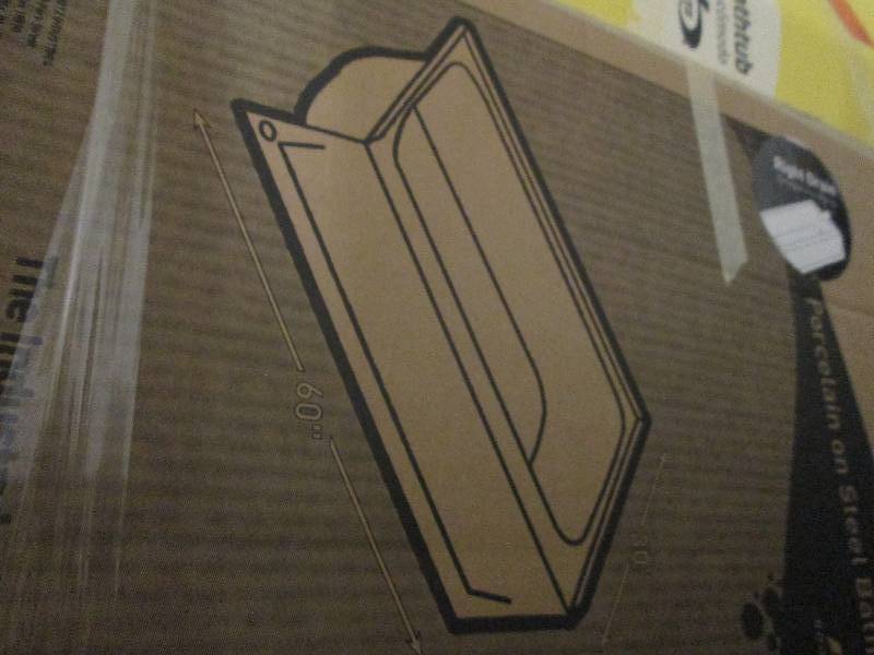 lot 181 image: Aloha 5 ft. Right Hand Drain Soakin...