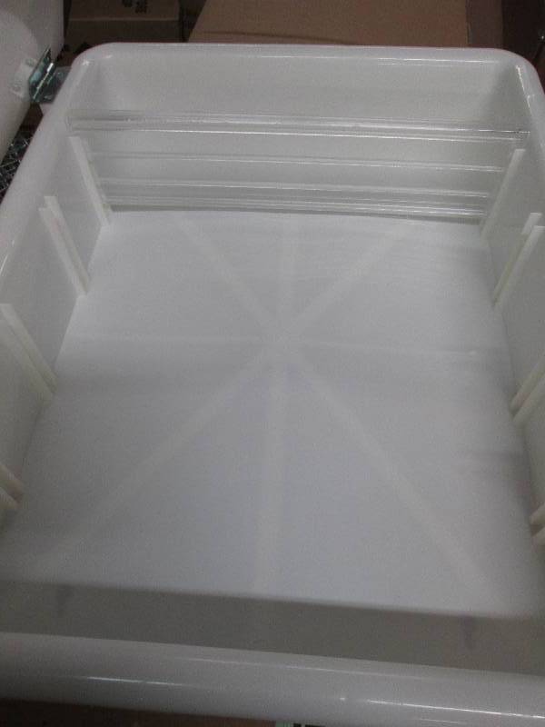 lot 201 image: 16 in. x 24 in. Frameless Beveled S...