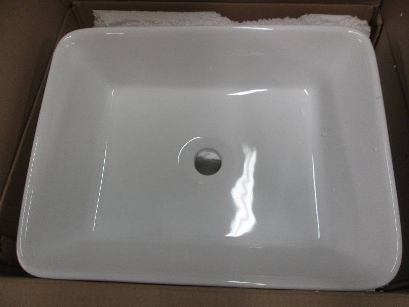 lot 208 image: white sink 19 L X 14.5 W X 5 Tall...