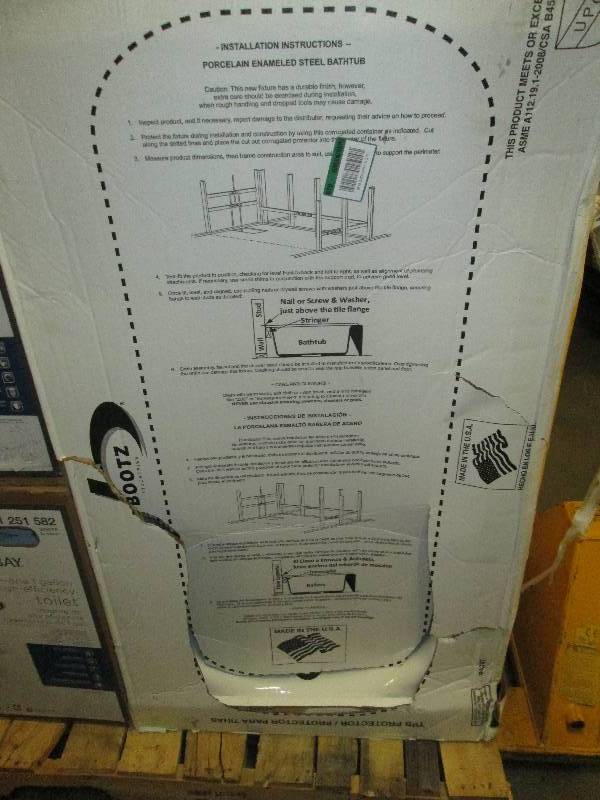 lot 227 image: Kona 4-12 ft. Left-Hand Drain Soak...