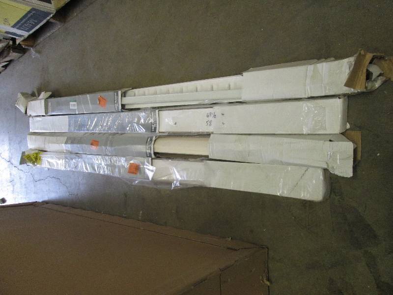 lot 234 image: 3-12 vertical blind kits 78x84 4...