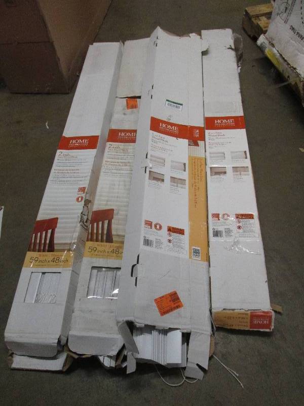lot 243 image: Home decorators 2 inch faux wood bl...