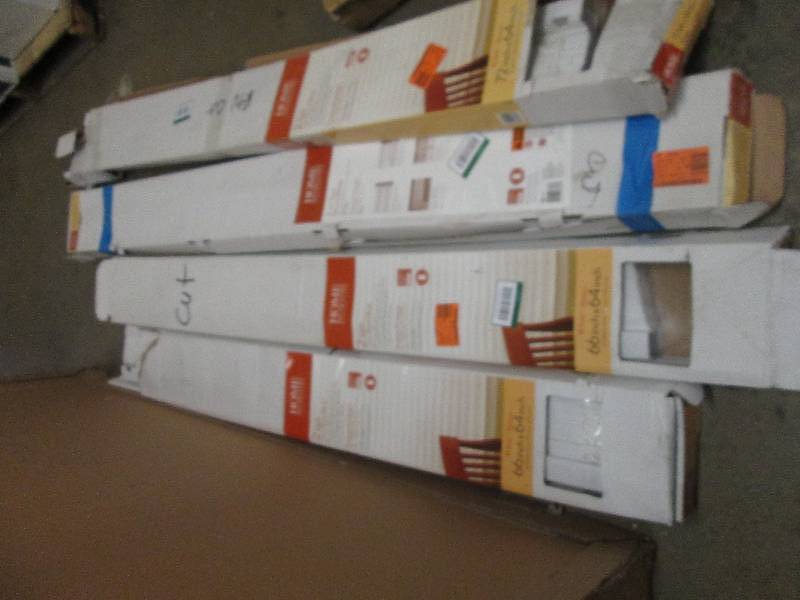 lot 247 image: 4 packages of window blinds 2 66 x...