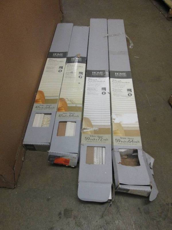 lot 249 image: Home decorators 2-12 premium faux...