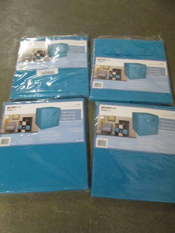 lot 270 image: closetmaid fabric drawer 4 of them ...