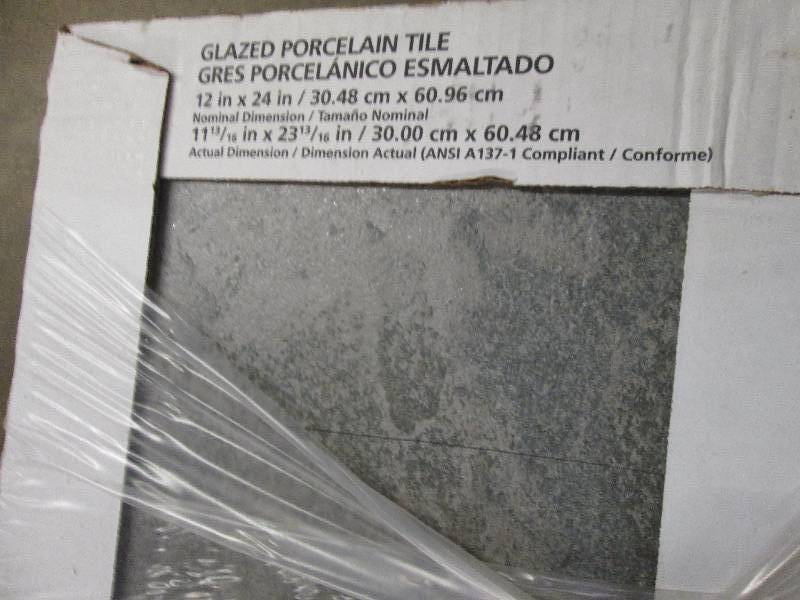 lot 275 image: marazzi glazed porcelain tile 12 x...