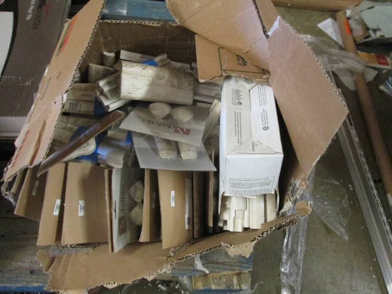 lot 278 image: box of tile corners and edges ...