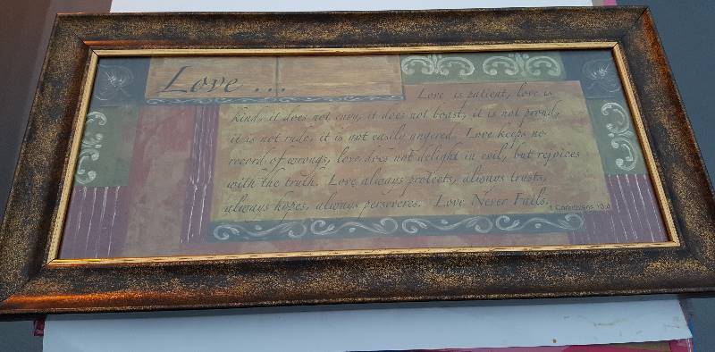 Bath & Beyond Rectangular picture of love