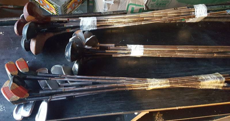 Lot of golf clubs  24 clubs