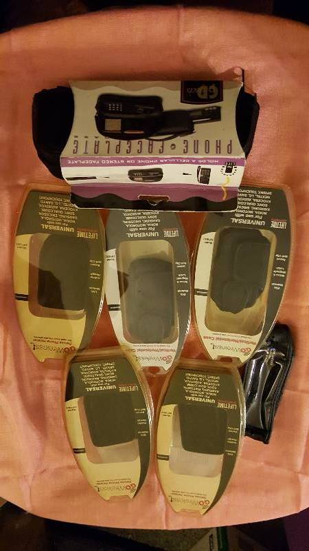 Lot of 6 phone cases