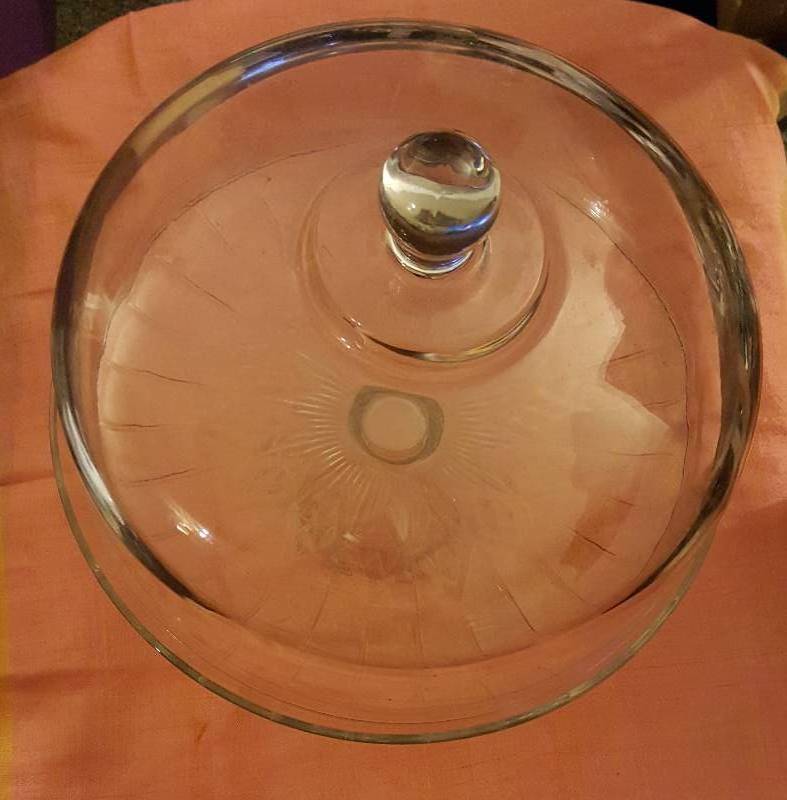 Glass Cake Platter