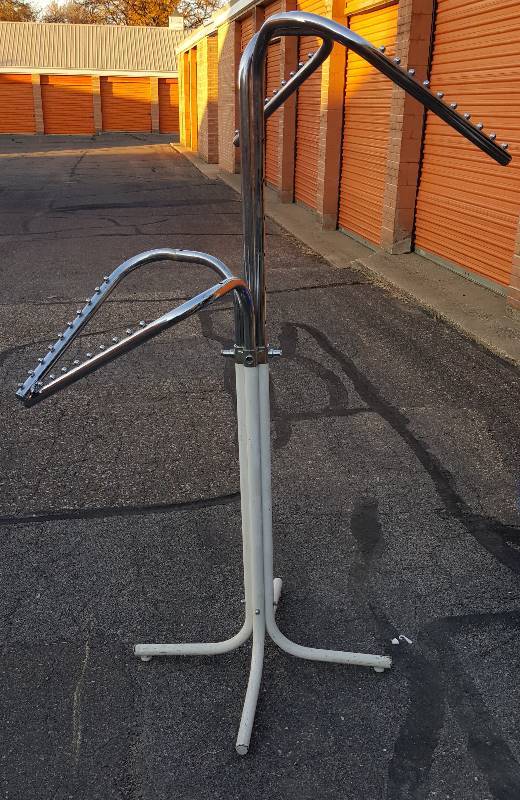 Four tier hanger rack