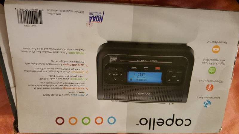Weather Alert Clock Radio Crossroads Omn Oct 3 K Bid