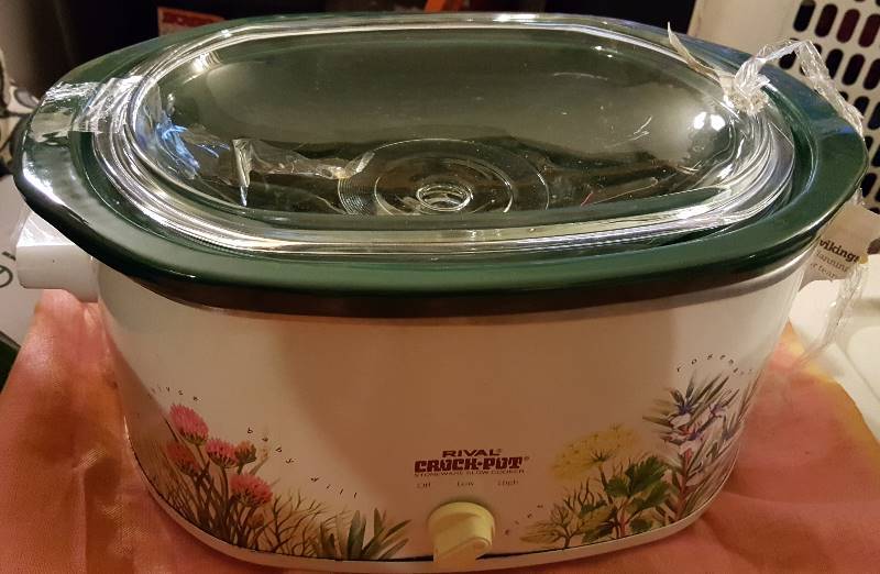 Used large crock pot