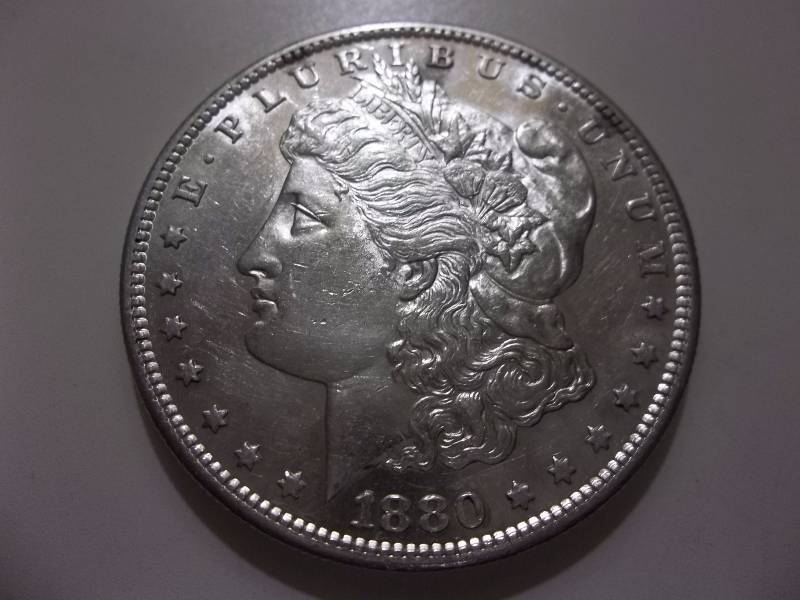 1880 S Morgan Silver Dollar Higher Grade