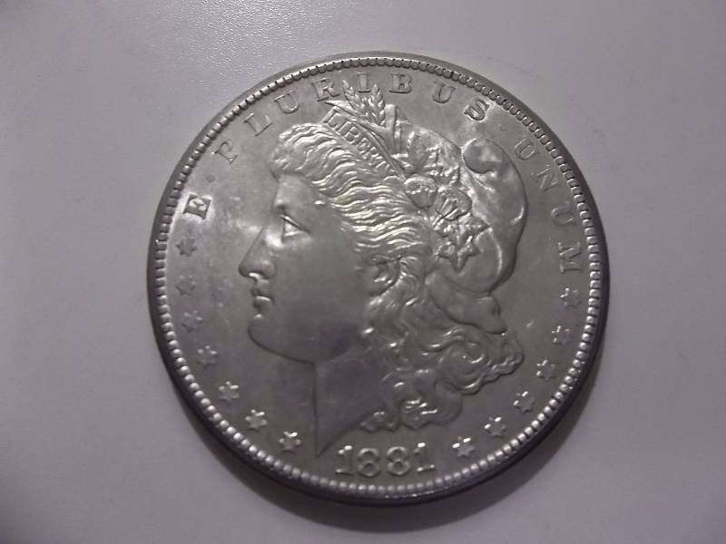 1881 S Morgan Silver Dollar High Grade