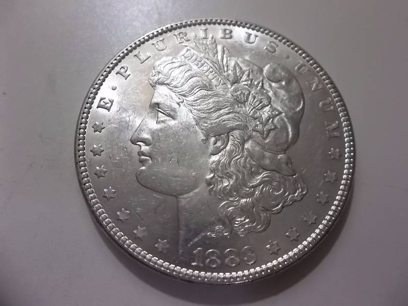 1883 Morgan Silver Dollar Very High Grade