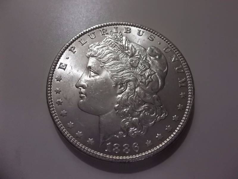 1886 Morgan Silver Dollar High Grade
