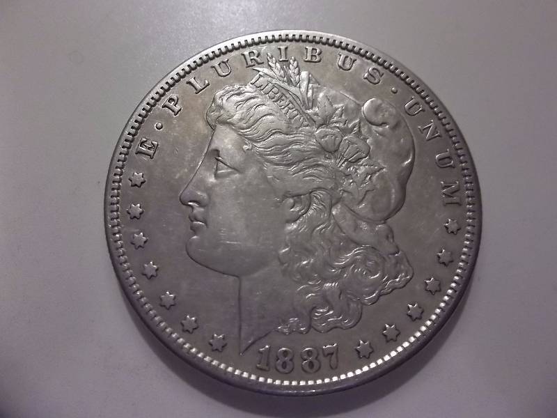 1887 S Morgan Silver Dollar Better  Grade