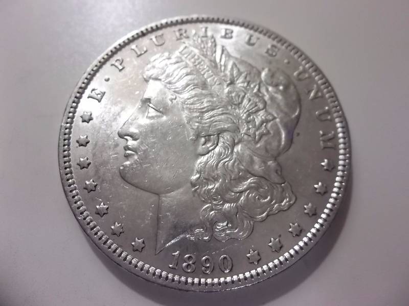 1890 Morgan Silver Dollar Very High Grade