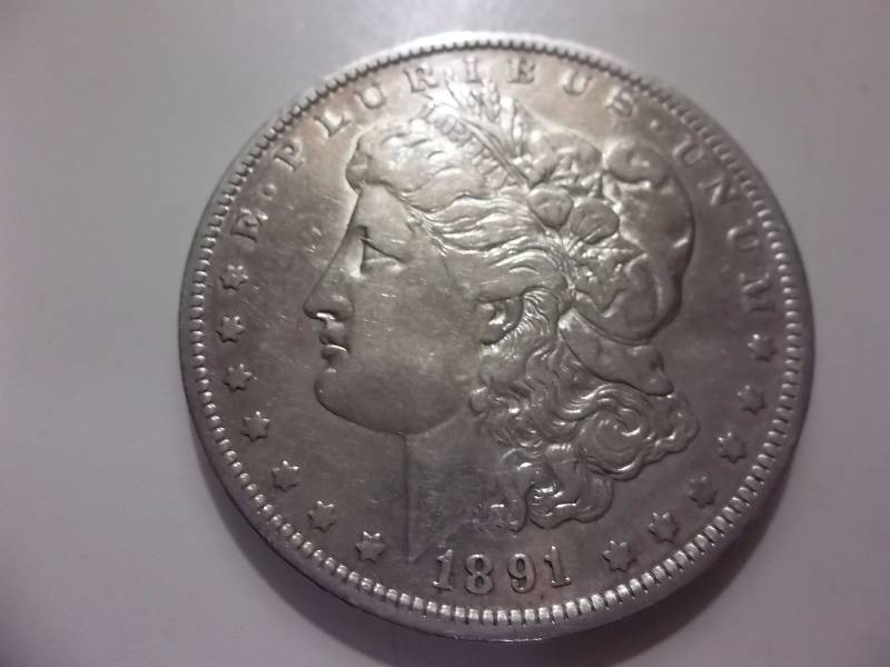1891 Morgan Silver Dollar Better Grade