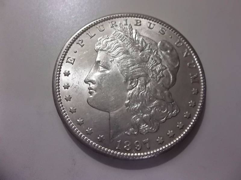1897 S Morgan Silver Dollar Very High Grade