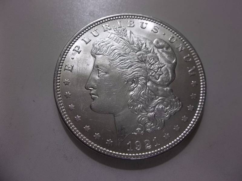 1921  Morgan Silver Dollar Very High Grade