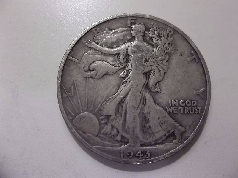 1943 D Walker Half Dollar