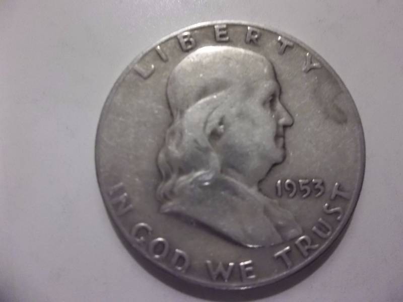1953 S Franklin Half Dollar Better Grade