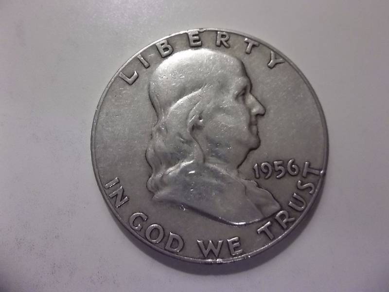 1956 Franklin Half Dollar Better Grade