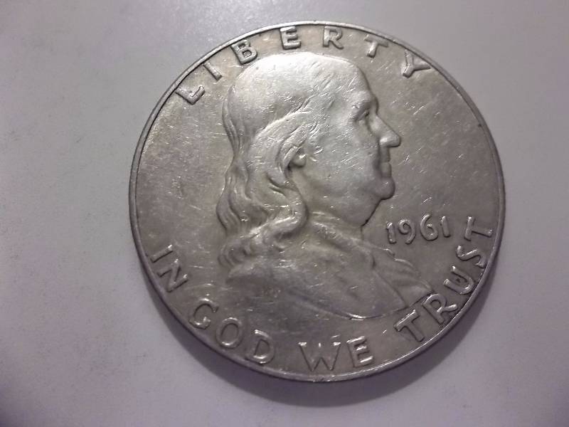 1961 D Franklin Half Dollar Better Grade