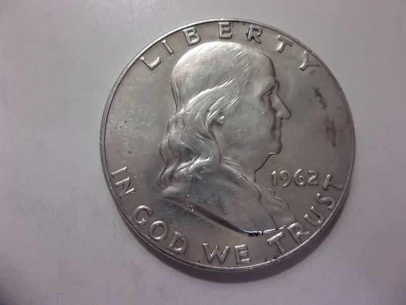 1962 D Franklin Half Dollar Better Grade