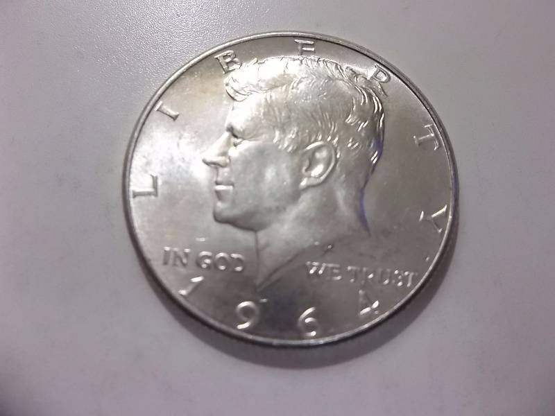 1964 JFK Half Dollar Brilliant