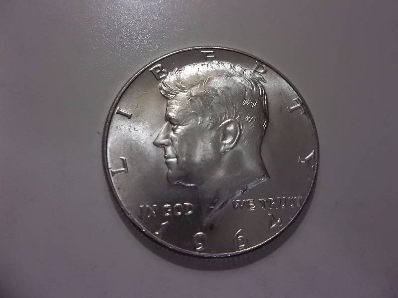 1964 JFK Half Dollar Brilliant