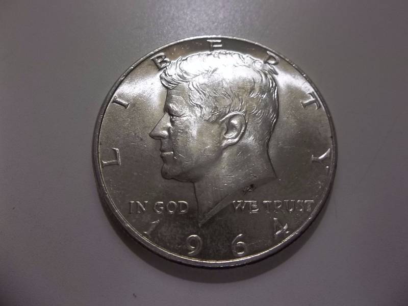 1964 JFK Half Dollar Brilliant