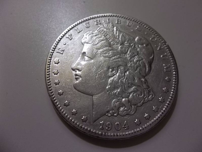 1904  Morgan Silver Dollar  Higher Grade