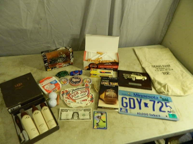 lot 33 image: Cigarette Machine, Collectibles, and More
