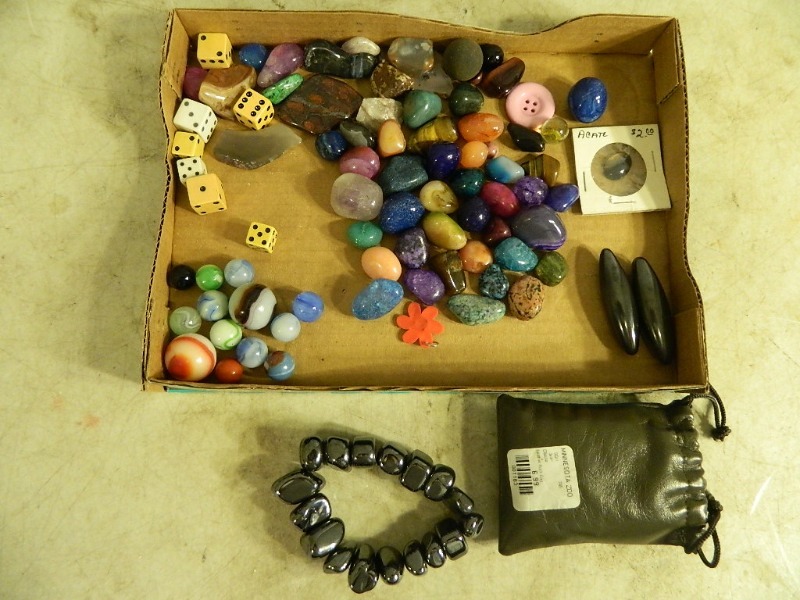 lot 34 image: Rocks and Marbles