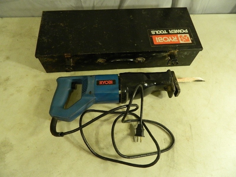 lot 80 image: Ryobi Sawzall  Reciprocating Saw