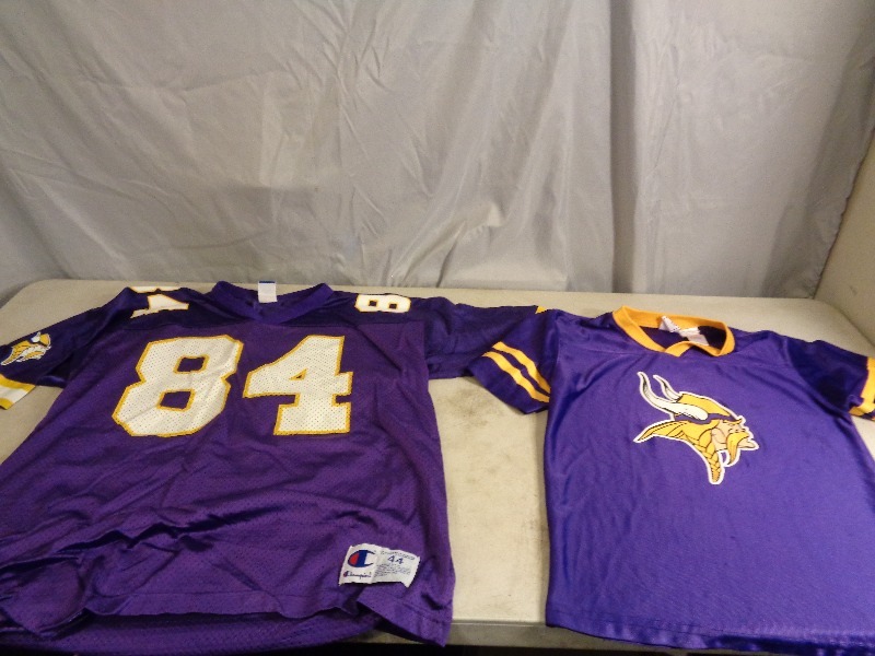 lot 145 image: 2 Mn Vikings Jerseys